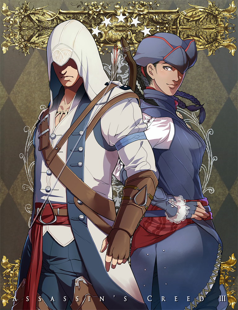 1girl, assassin's_creed_iii, assassin's_creed, assassin's_creed_iii, assassin's_creed_iii:_liberation, aveline_de_grandpr&eacute;, aveline_de_grandpre, aveline_de_grandprã£â©