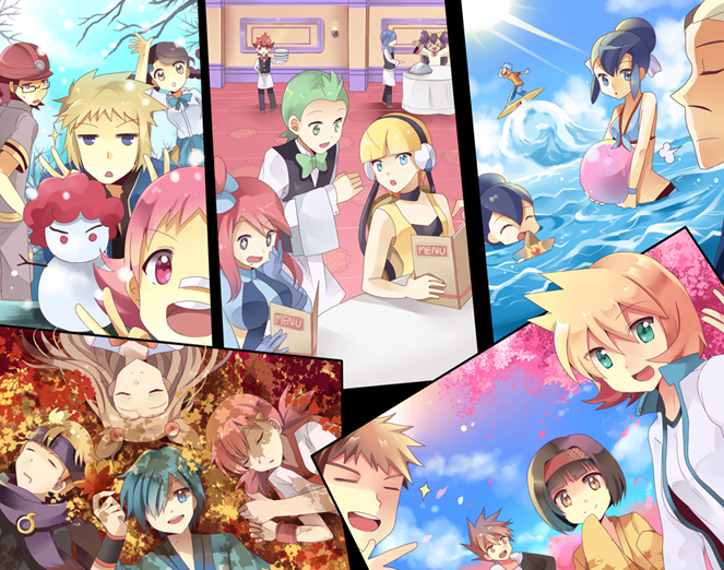 6+boys, 6+girls, afro, ball, beachball, blonde_hair, blue_oak, bob_cut