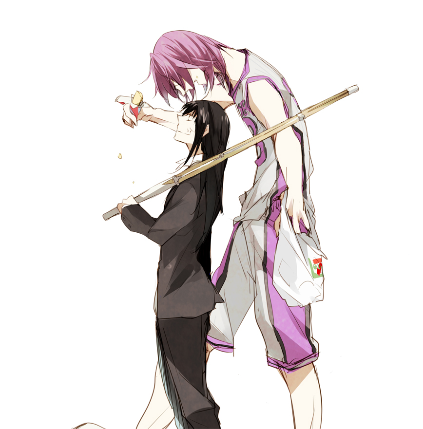 1girl, anger_vein, araki_masako, black_eyes, black_hair, eating, food, formal