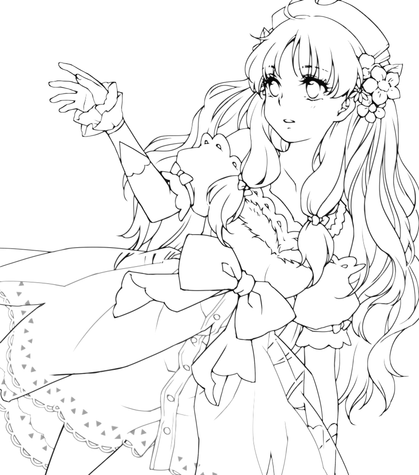 atelier_(series), atelier_ayesha, ayesha_altugle, dress, flower, fuuka_(fukasheu), hair_flower, hair_ornament
