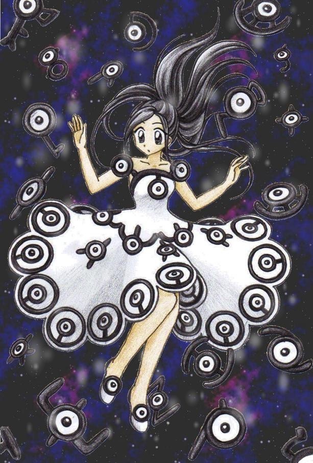 1girl, alphabet, black, black_eyes, black_hair, chikorita85, dress, floating