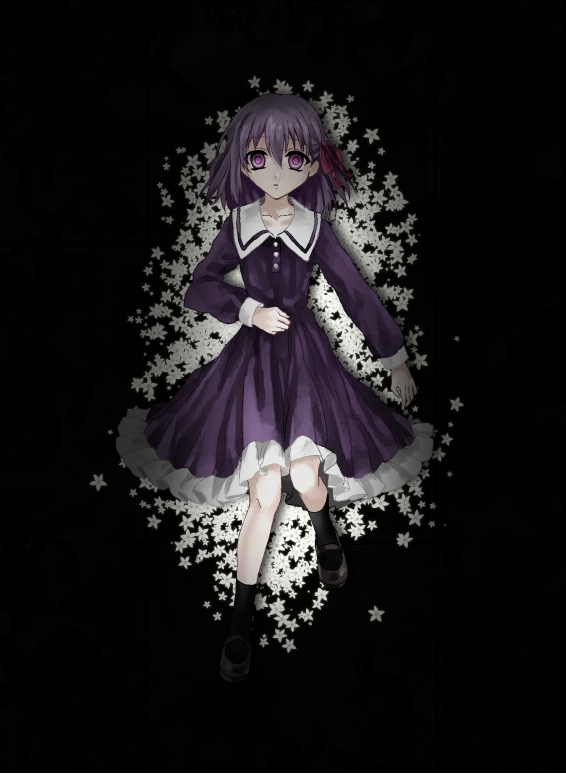 bad_id, child, dress, fate/zero, fate_(series), flower, hair_ribbon, lying
