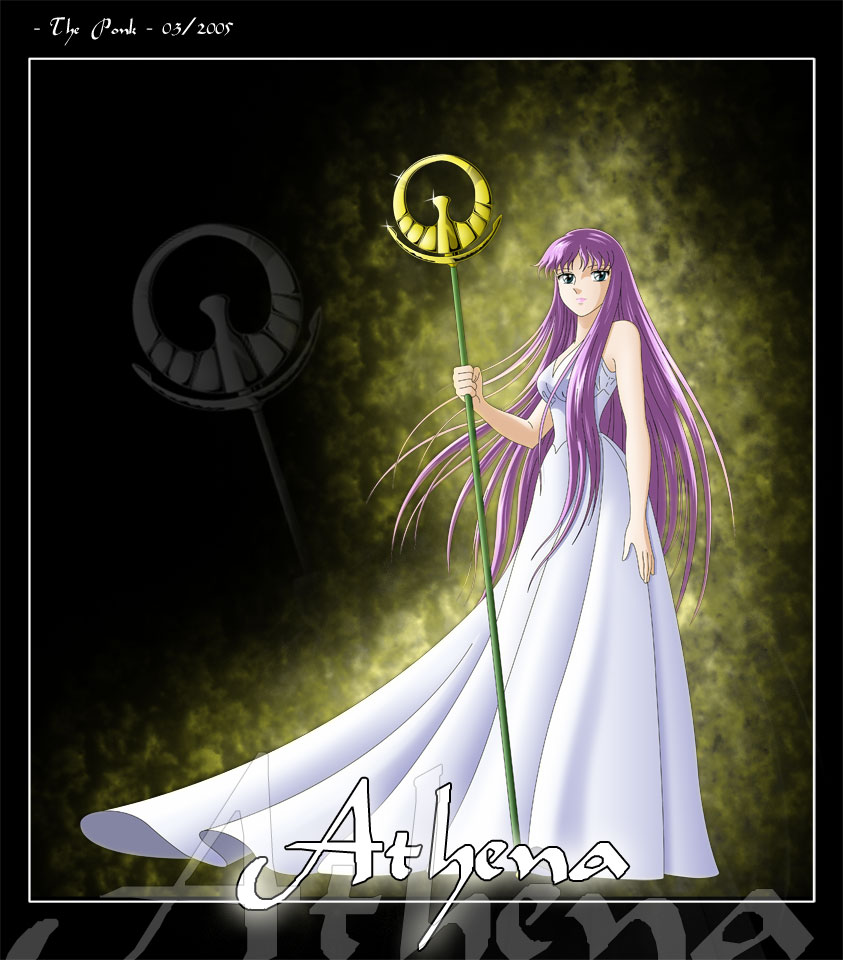 athena, kidou_saori, long_hair, purple_hair, saint_seiya, saori_kido, tagme, trident