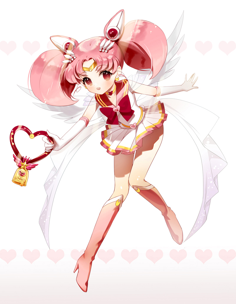 bishoujo_senshi_sailor_moon, boots, chibi_usa, child, choker, crescent, crystal_carillon, double_bun