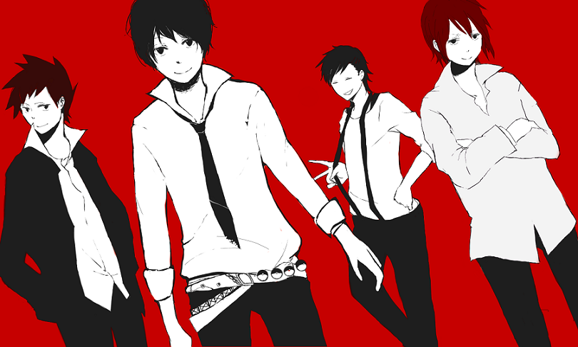 alternate_costume, bad_id, bangs, black_hair, gold_(pokemon), male, multiple_boys, ookido_green