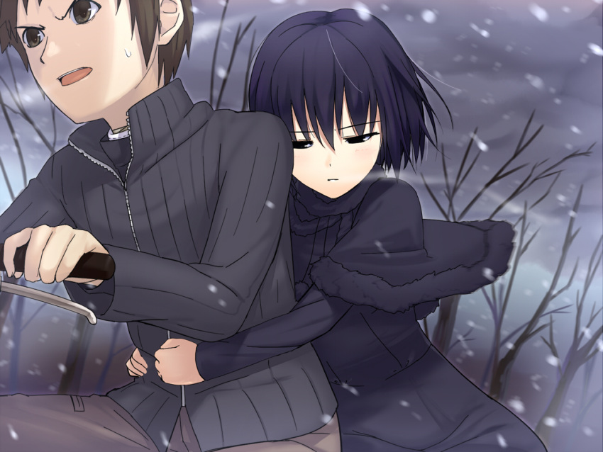 1girl, black_eyes, black_hair, brown_eyes, brown_hair, kuonji_alice, level.21, mahou_tsukai_no_yoru