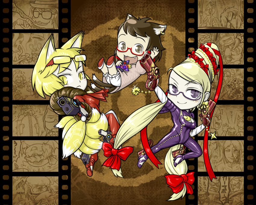bayonetta_(character), bayonetta_(cosplay), cereza, cereza_(cosplay), chen, cirno, cosplay, enzo