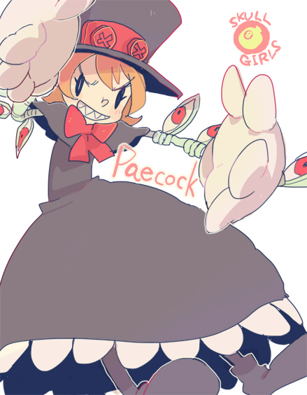 >:), >:d, 1girl, :d, bird, bow, bowtie, capelet