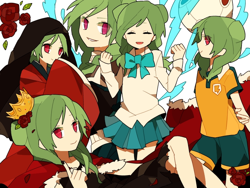 alternate_costume, bad_id, beta_(inazuma_eleven), cow1212, crown, green_hair, inazuma_eleven, inazuma_eleven_(series)