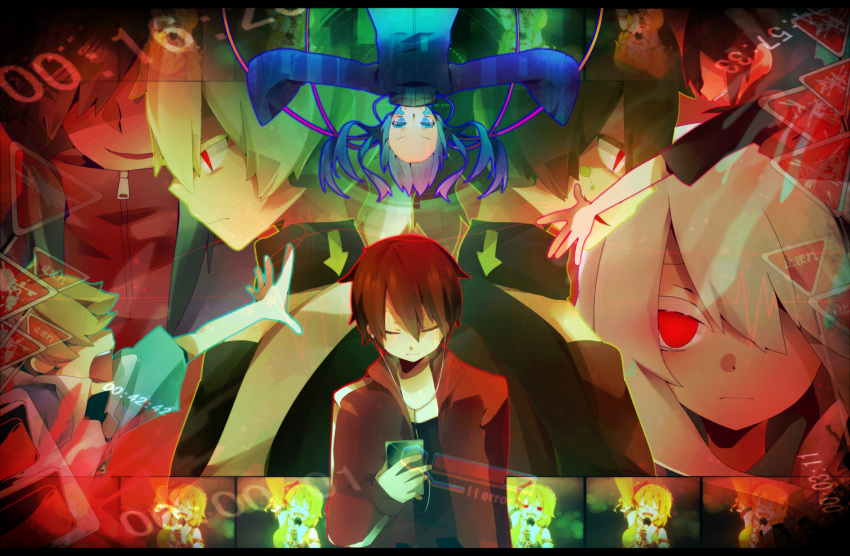 akatonbo, heat-haze_days_(vocaloid), imagination_forest_(vocaloid), kisaragi_attention_(vocaloid), konoha_no_sekai_jijou_(vocaloid), vocaloid