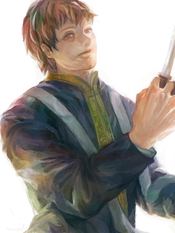 brown_eyes, brown_hair, fate/zero, fate_(series), kotomine_kirei, male, priest, solo