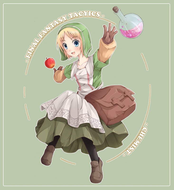 aqua_eyes, bad_id, bag, blonde_hair, chemist_(fft), final_fantasy, final_fantasy_tactics, flask