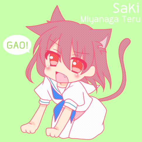 animal_ears, blush, cat_ears, cat_tail, chibi, fang, kemonomimi_mode, lowres