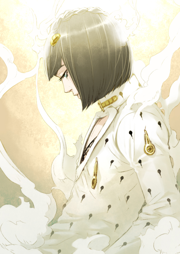 black_hair, bob_cut, bruno_bucciarati, haato, jojo_no_kimyou_na_bouken, male, short_hair, solo