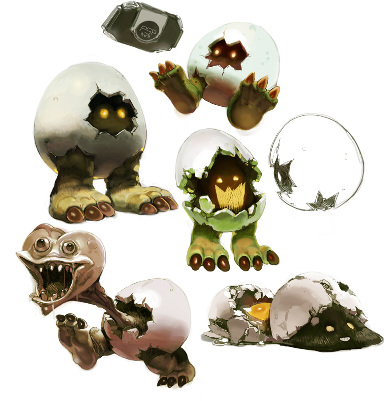 digimon, digitamamon, egg, feet, glowing, glowing_eyes, hidden_face, koki_(pixiv)