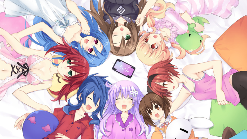 5pb_(hyperdimension_neptunia), cave, compa, falcom_(hyperdimension_neptunia_mk2), gust_(neptune_series), hyperdimension_neptunia_mk2, if_(choujigen_game_neptune), nepgear