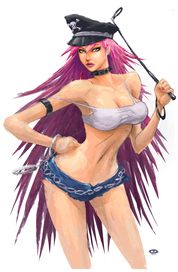 1girl, aqua_eyes, bare_legs, bare_shoulders, bra, bracelet, breasts, cap