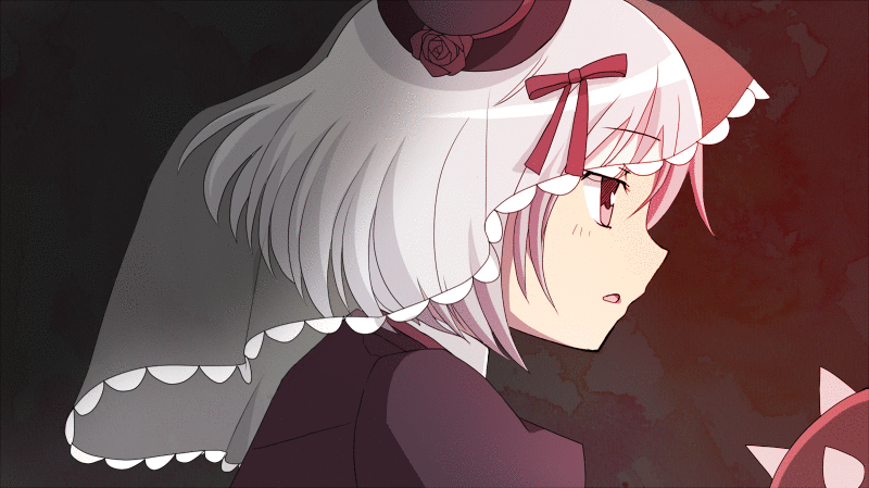 animated, animated_gif, hat, kanna_asumi, mahou_shoujo_madoka_magica, mini_top_hat, mogumogu_mole, mogura_(susutake)