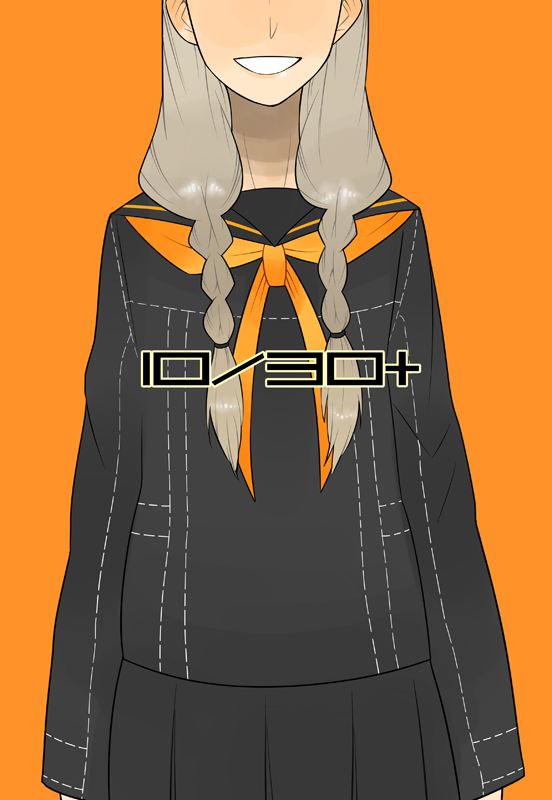 :d, braid, crossdressinging, grey_hair, long_hair, long_sleeves, male, narukami_yuu