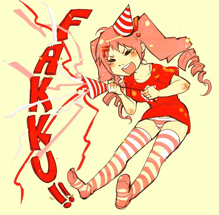 021, 1girl, blush, closed_eyes, drill_hair, eyes_closed, fakku, hair_ornament