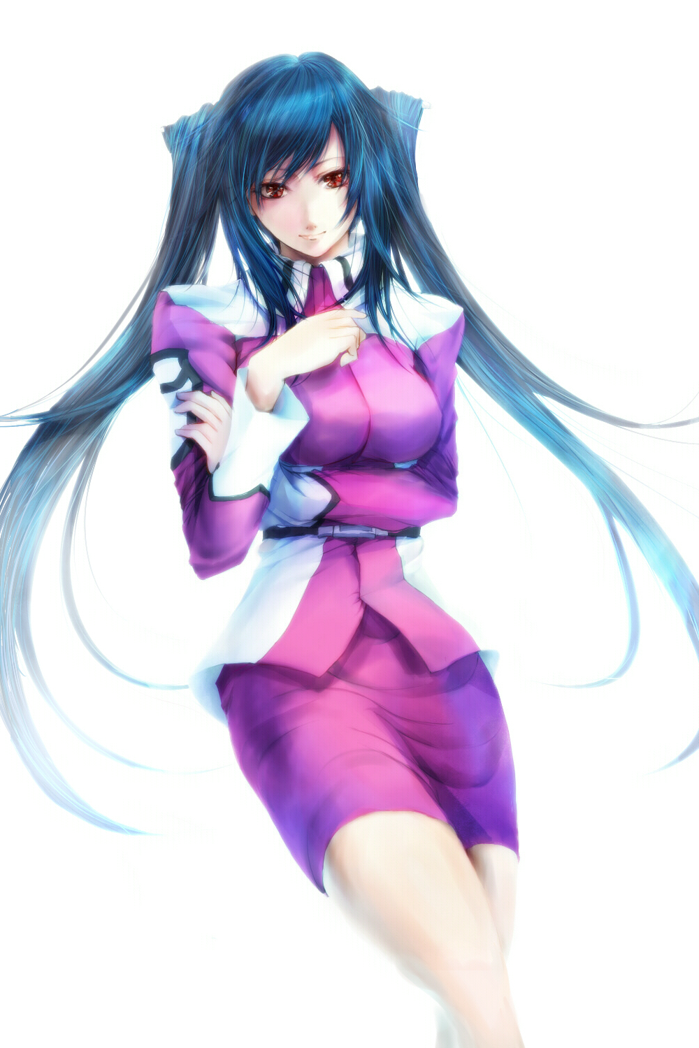 character_request, gundam, gundam_seed, gundam_seed_a-star, highres, kyla_(a-star), long_hair, military