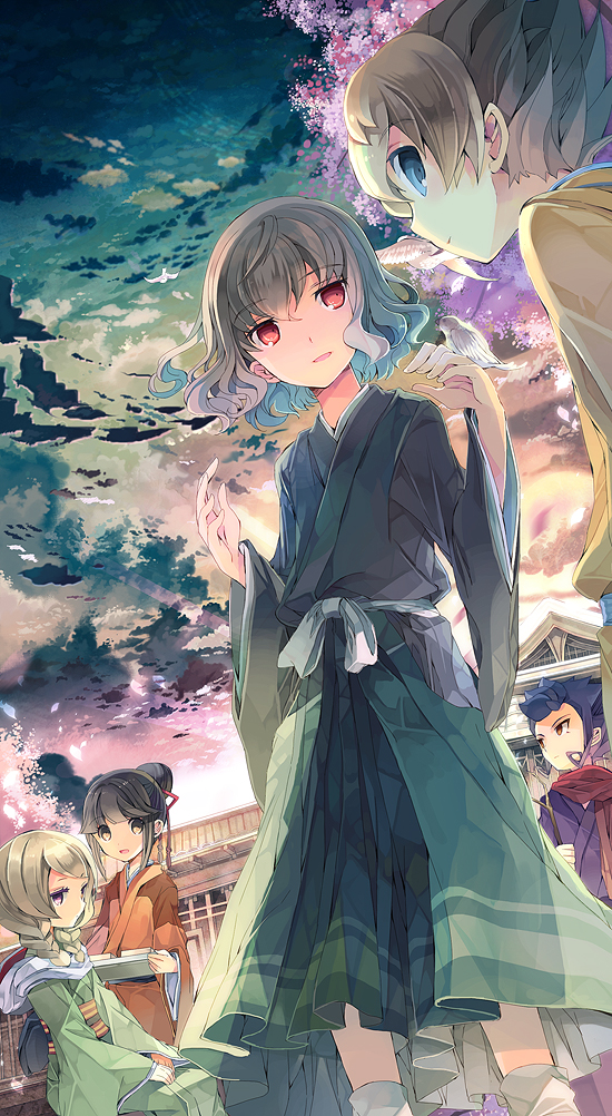 3boys, blue_hair, brown_eyes, brown_hair, fruit_punch, inazuma_eleven, inazuma_eleven_(series), inazuma_eleven_go