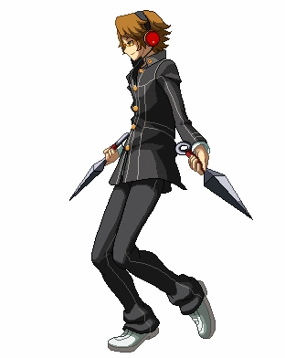animated, animated_gif, glasses, hanamura_yousuke, persona, persona_4, persona_4_the_ultimate_in_mayonaka_arena, tagme