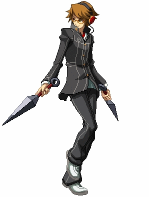 animated, animated_gif, glasses, hanamura_yousuke, persona, persona_4, persona_4_the_ultimate_in_mayonaka_arena, tagme