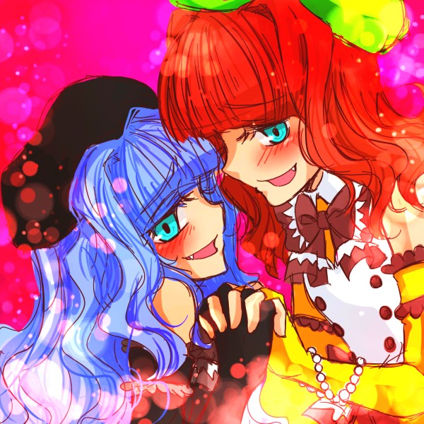 fang, furfur, holding_hands, mikecat, trap, umineko_no_naku_koro_ni, zepar
