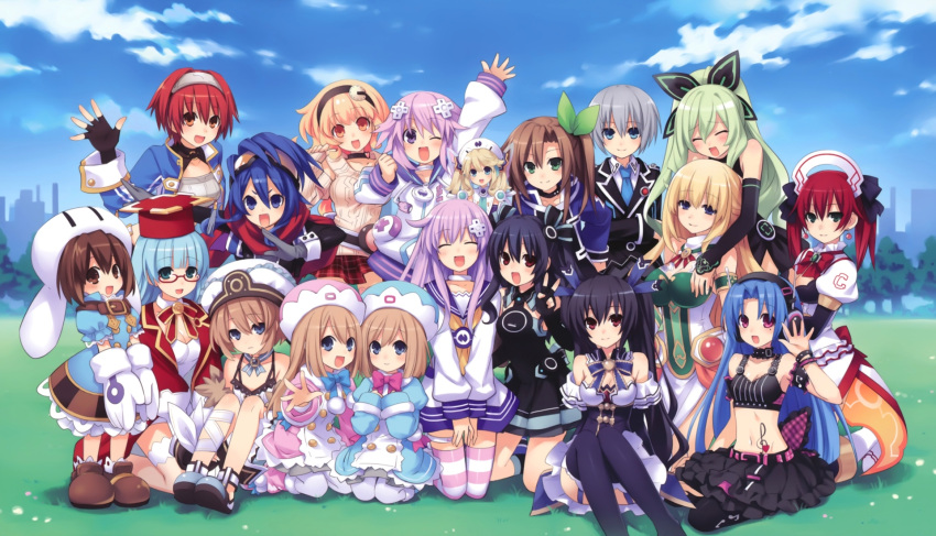 5pb_(hyperdimension_neptunia), blanc, cave, compa, falcom_(hyperdimension_neptunia_mk2), game_cg, gust_(neptune_series), hakozaki_chika