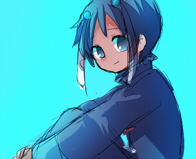 1boy, inazuma_eleven, inazuma_eleven_(series), inazuma_eleven_go, looking_at_viewer, male, pippilipi, short_hair, shuu_(inazuma_eleven), simple_background, sitting, solo