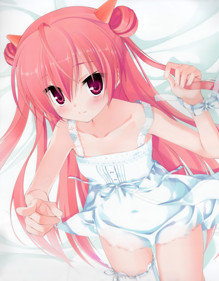absurdres, bare_shoulders, collarbone, dress, hidan_no_aria, highres, kanzaki_h_aria, kobuichi