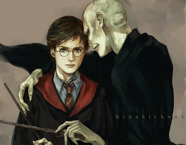 cape, fingernails, glasses, green_eyes, hand_on_shoulder, harry_james_potter, harry_potter, long_fingernails