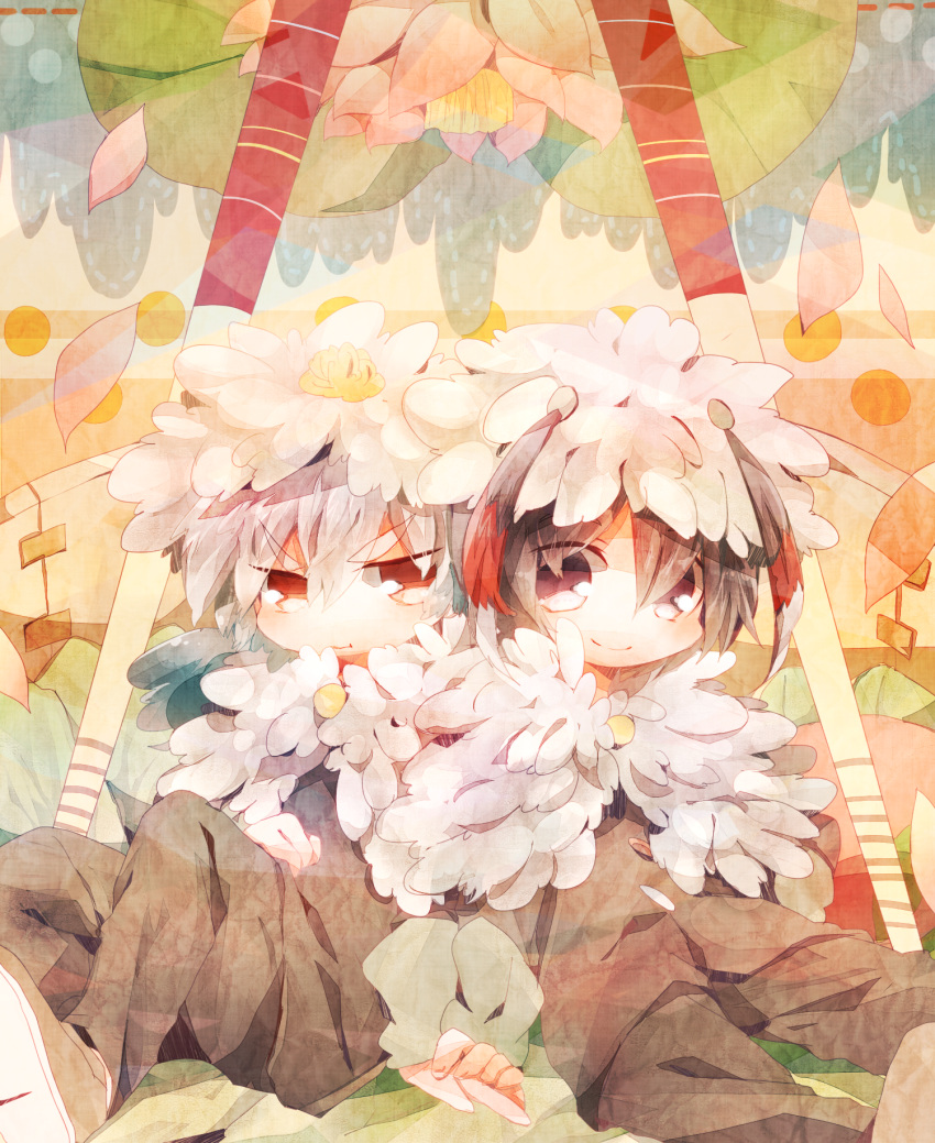 hair_ornament, hakuryuu_(inazuma_eleven), hand_holding, highres, holding_hands, inazuma_eleven, inazuma_eleven_(series), inazuma_eleven_go