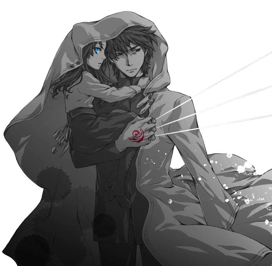 1girl, amemiya_saiga, black_keys, blue_eyes, child, command_spell, fate/zero, fate_(series)