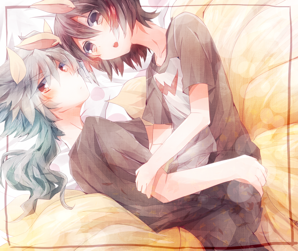animal_ears, bad_id, hakuryuu_(inazuma_eleven), inazuma_eleven, inazuma_eleven_(series), inazuma_eleven_go, kosugi_nozomu, long_hair