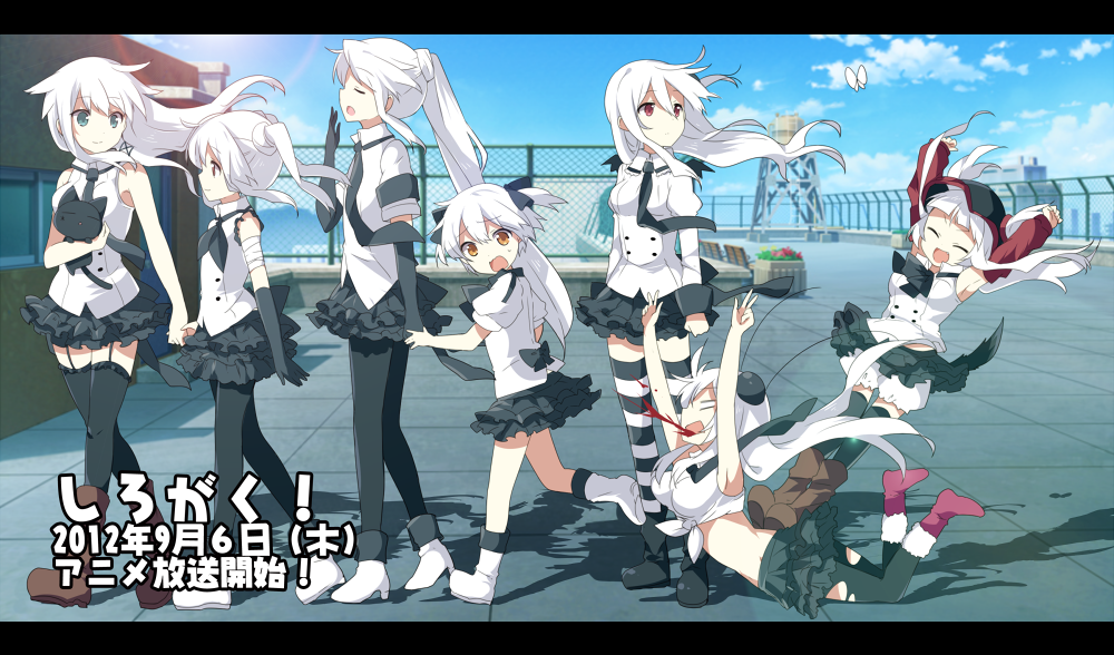 anceril_sacred, black_legwear, blood, blue_eyes, ciel_sacred, freon_sacred_(mishima_kurone), liana_(mishima_kurone), long_hair