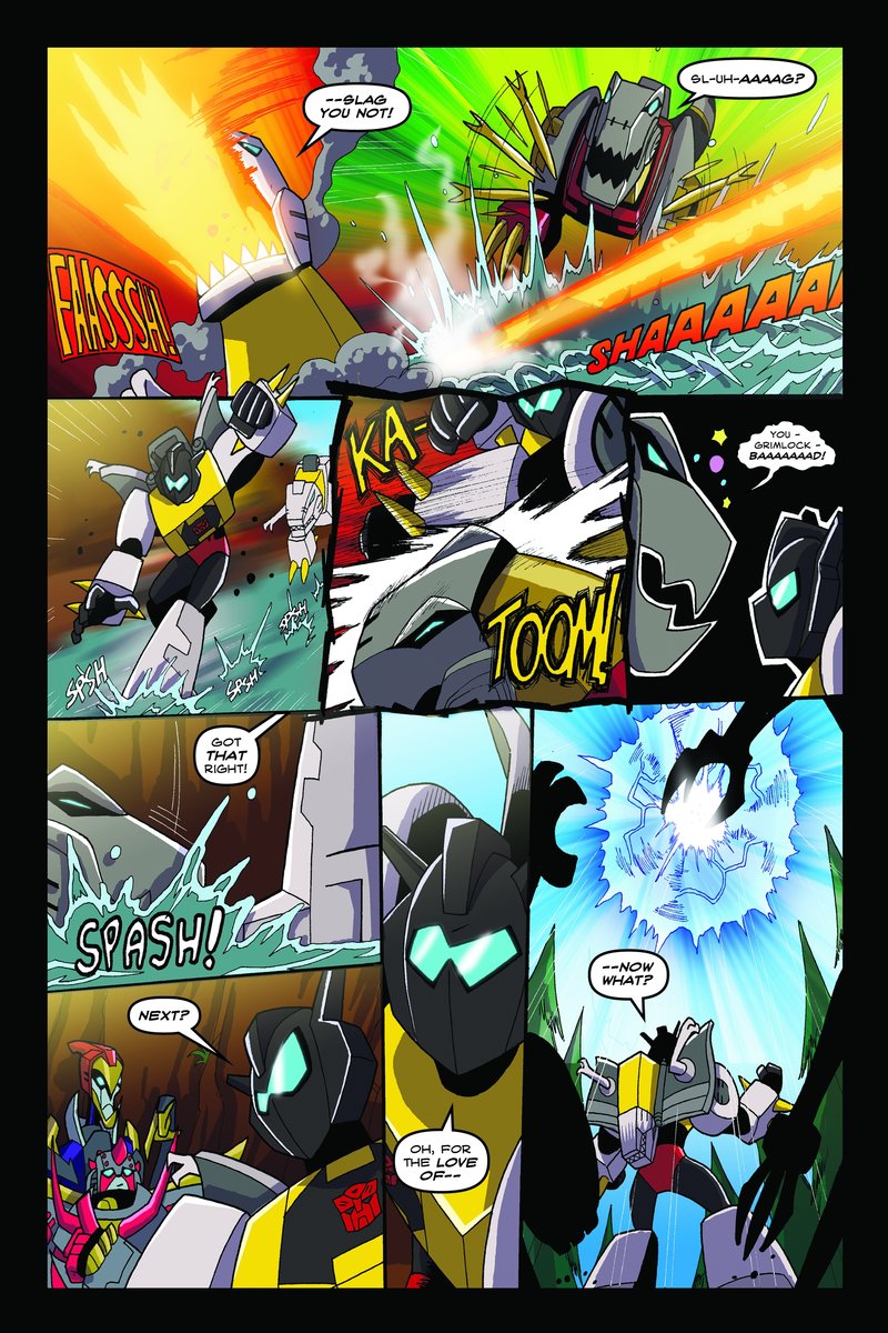 battle, company_connection, grimlock, grimlock_(tfa), multi_vs_(comic), style_differences, transformers, transformers_animated