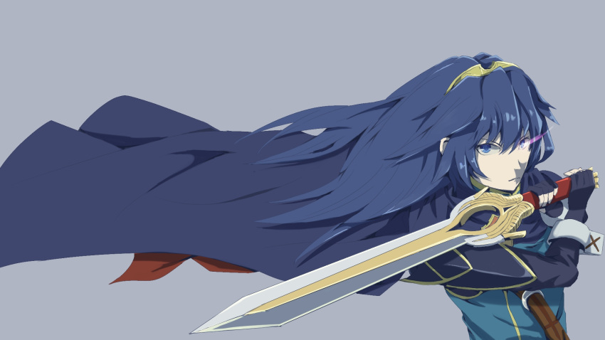 23ichiya, blue_hair, fire_emblem, fire_emblem:_awakening, sword, weapon
