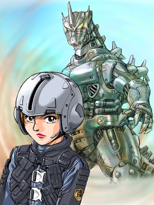 godzilla_(series), kiryu, mechagodzilla, yashiro_akane