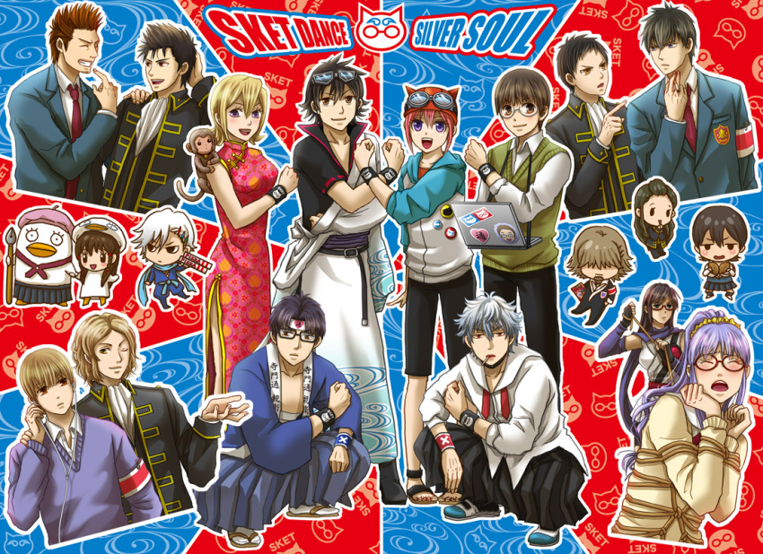 asahina_kikuno, cosplay, costume_switch, crossover, elizabeth_(gintama), eriyama, fujisaki_yuusuke, gintama