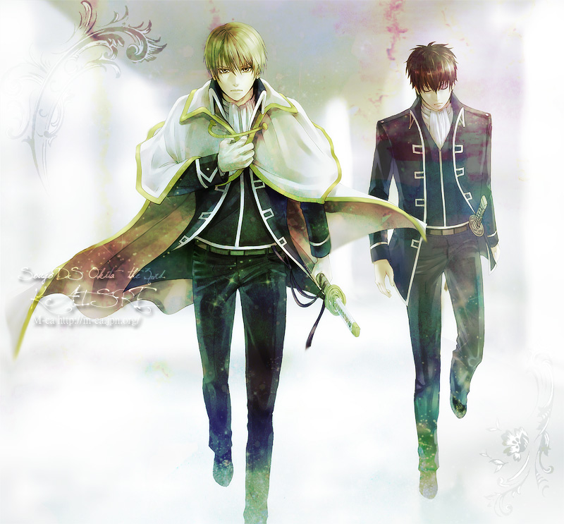 black_hair, brown_eyes, brown_hair, cape, gintama, ha_ru_(m-ca), hijikata_toushirou, military