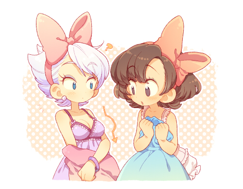?, bracelet, breast_envy, daisy_duck, directional_arrow, disney, jewelry, kiri_futoshi
