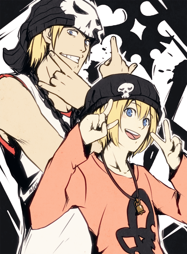 1girl, beanie, bito_daisukenojo, bito_raimu, bitou_daisukenojou, bitou_raimu, blonde_hair, blue_eyes