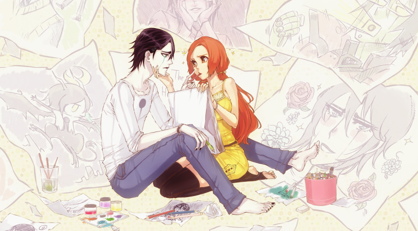 bleach, inoue_orihime, rusky-boz, tagme, ulquiorra_schiffer