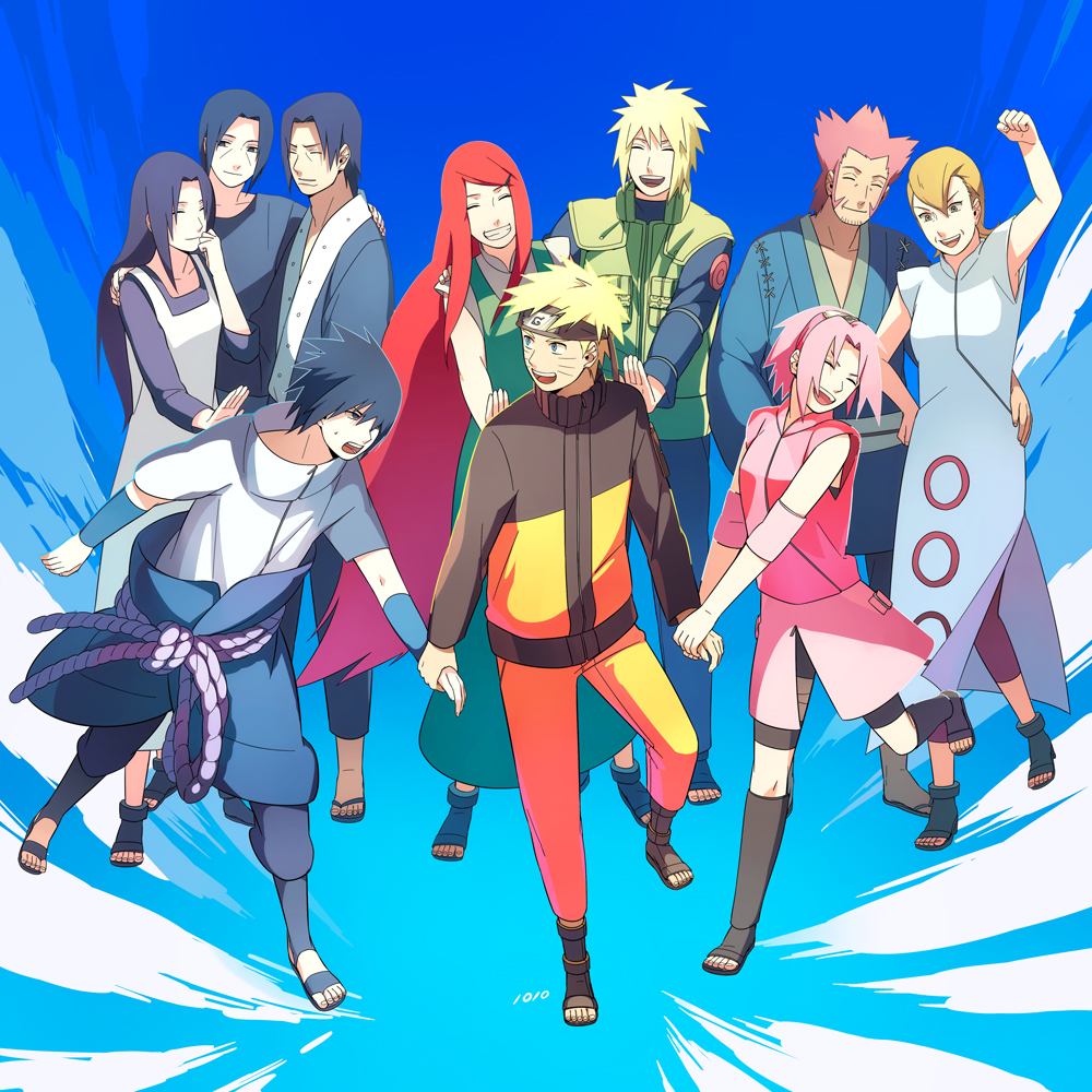 6+boys, blonde_hair, blue_eyes, brothers, closed_eyes, eyes_closed, family, father_and_daughter