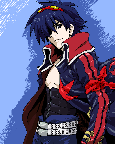 alois, belt, blue_hair, coat, corset, goggles, goggles_on_head, hair_over_one_eye