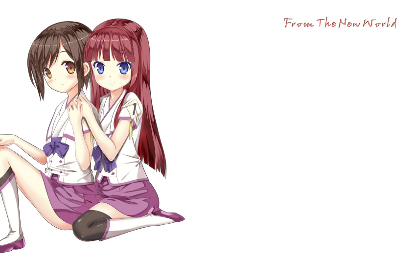 akizuki_maria, artist_request, blue_eyes, brown_eyes, brown_hair, jpeg_artifacts, long_hair, red_hair