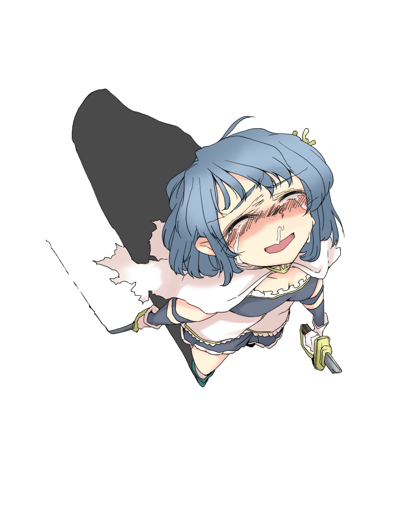 chiyoshi_(sevendw), closed_eyes, crying, eyes_closed, face, foreshortening, mahou_shoujo_madoka_magica, miki_sayaka