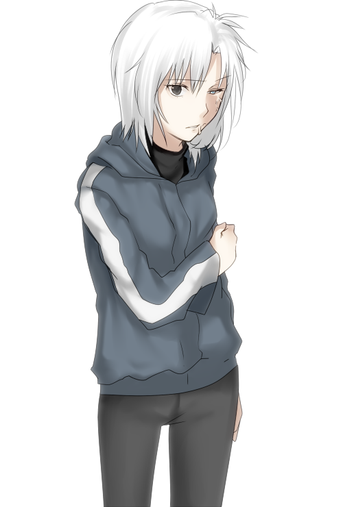 arm_grab, asukasukisuki, bad_id, black_eyes, fate/zero, fate_(series), genderswap, heterochromia